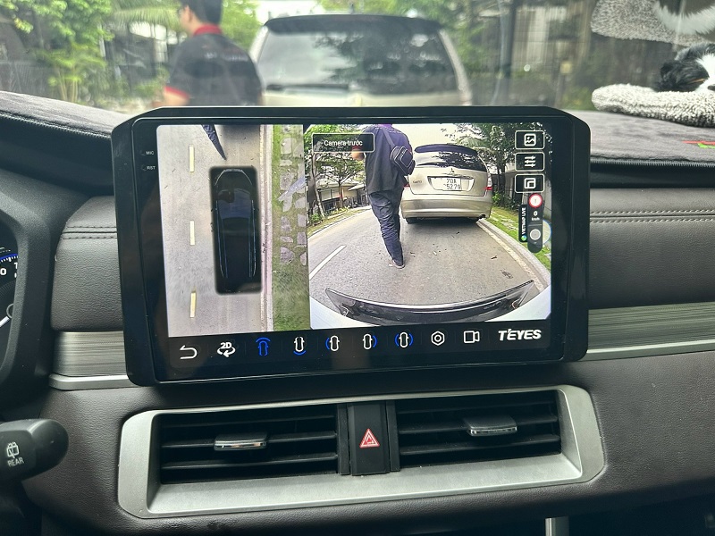 Camera 360 độ kiêm camera hành trình toàn cảnh 4 phía